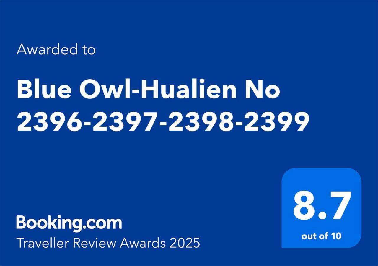 Blue Owl-Hualien No 2396-2397-2398-2399 Apartman Kültér fotó